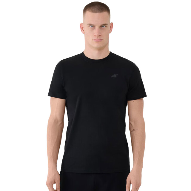 4F Heren wmm00ttshm2256 t-shirt UTPP1863_black large