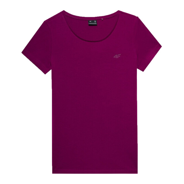 4F Dames wss24ttshf1161 t-shirt UTPP1714_violet large