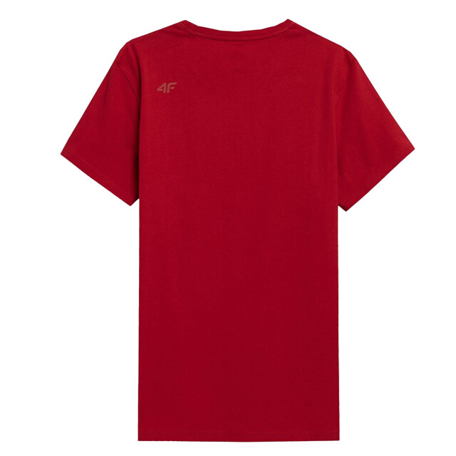 4F Heren ss23ttshm536 t-shirt UTPP1750_red large