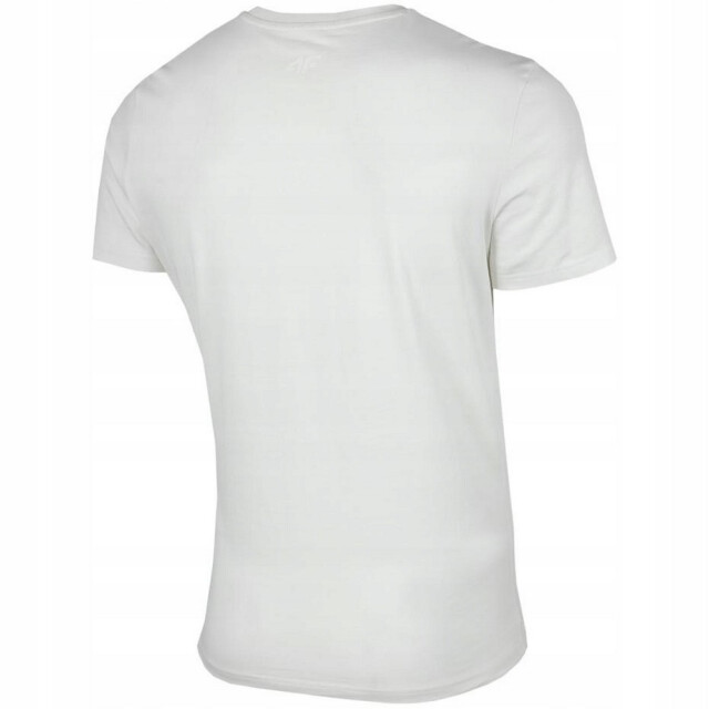 4F Heren globe t-shirt UTPP1740_white large