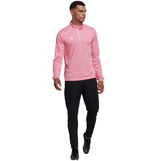 Adidas Heren entrada 22 sweatshirt met halve rits UTPP1421_pink large Adidas Heren entrada 22 sweatshirt met halve rits UTPP1421_pink large