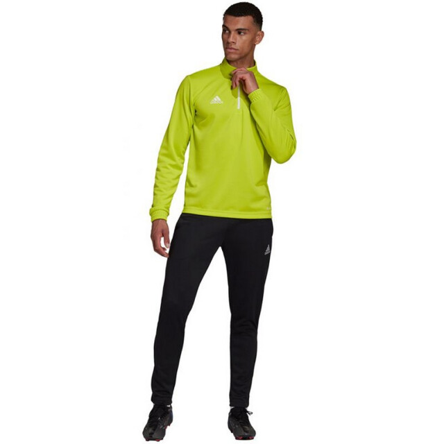 Adidas Heren entrada 22 sweatshirt met halve rits UTPP1421_green large Adidas Heren entrada 22 sweatshirt met halve rits UTPP1421_green large
