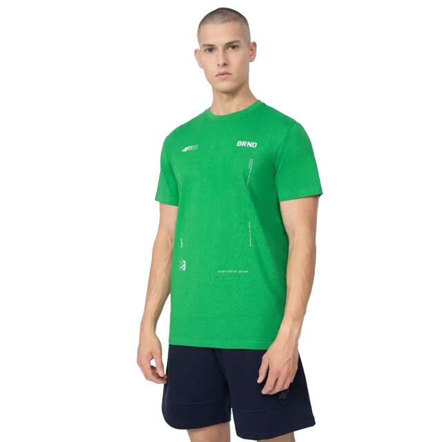 4F Herenlogo t-shirt UTPP1618_green large
