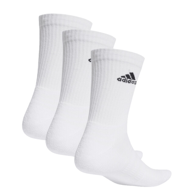 Adidas Unisex adult cushioned crew socks (pak van 3) UTPP1411_white large