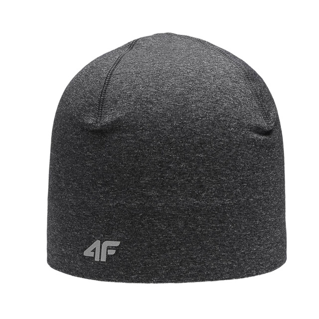 4F Unisex volwassen logo beanie UTPP119_greysilver large 4F Unisex volwassen logo beanie UTPP119_greysilver large