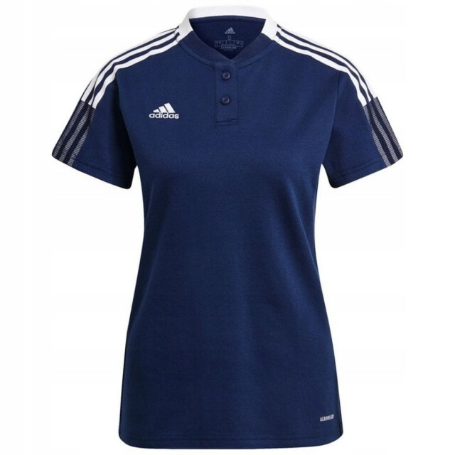 Adidas Heren tiro 21 poloshirt UTPP1085_navyblue large Adidas Heren tiro 21 poloshirt UTPP1085_navyblue large