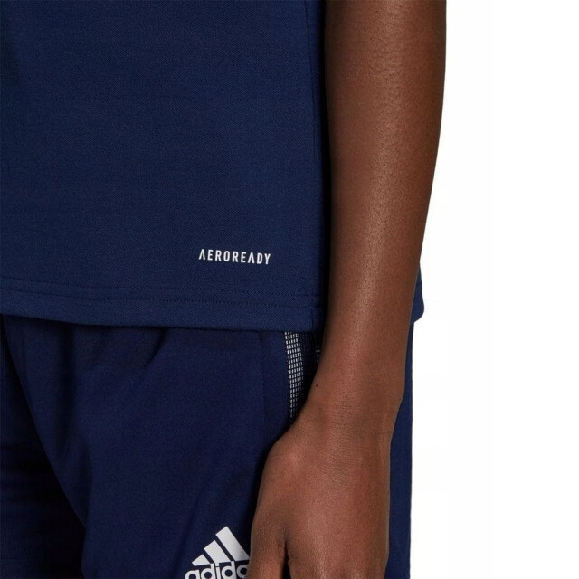Adidas Heren tiro 21 poloshirt UTPP1085_navyblue large Adidas Heren tiro 21 poloshirt UTPP1085_navyblue large