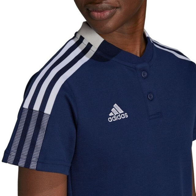 Adidas Heren tiro 21 poloshirt UTPP1085_navyblue large Adidas Heren tiro 21 poloshirt UTPP1085_navyblue large