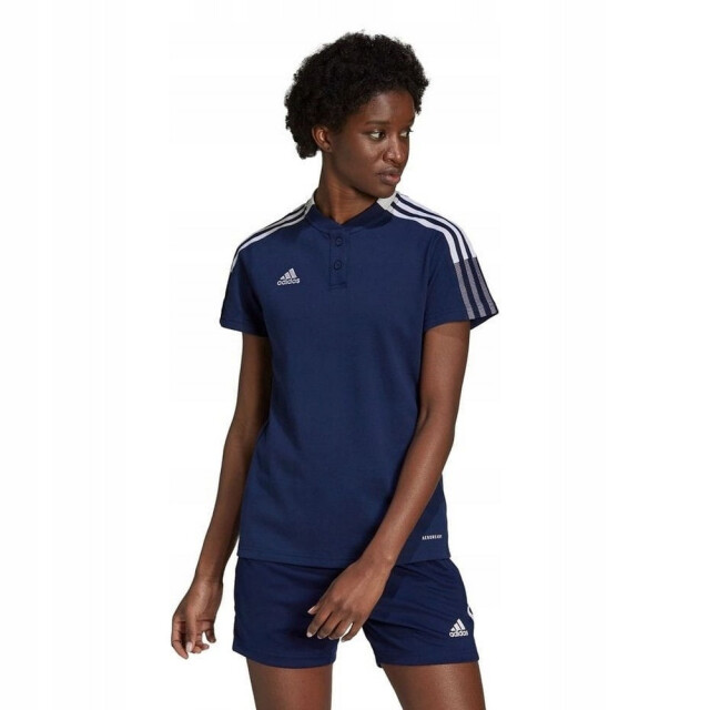 Adidas Heren tiro 21 poloshirt UTPP1085_navyblue large Adidas Heren tiro 21 poloshirt UTPP1085_navyblue large
