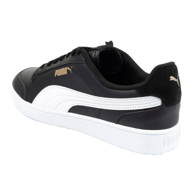 Puma Heren shuffle ecologisch leren trainers UTPP1240_black large