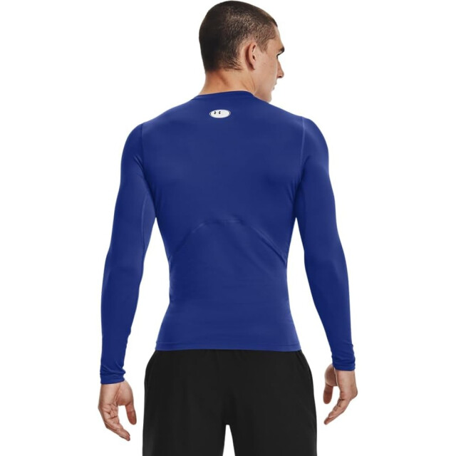 Under Armour Heren heatgear t-shirt met lange mouwen UTPP1040_blue large