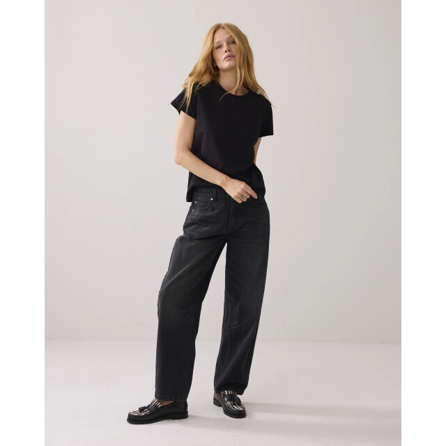 Summum 3s5185-30714 990 rhine stone logo tee black 3s5185-30714 990 large