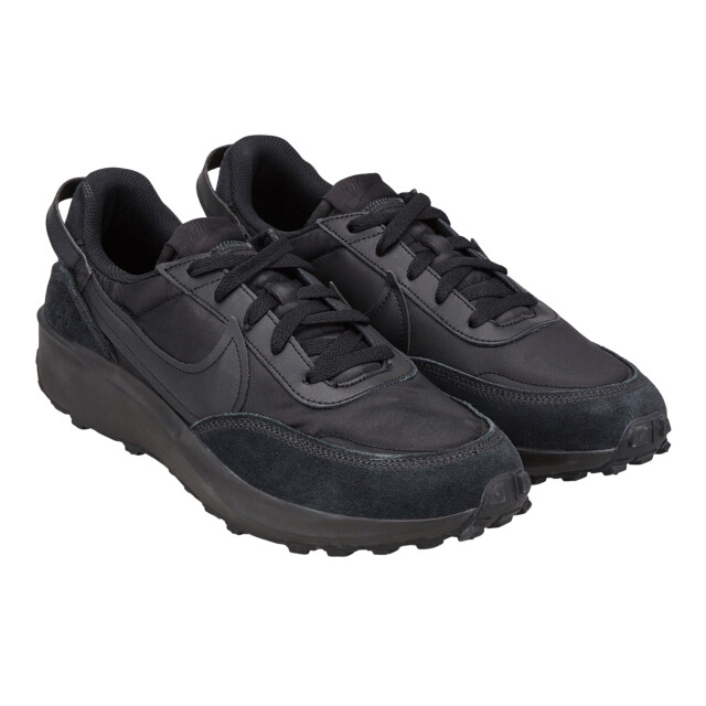Nike Heren waffle leren trainers UTPP6470_black large