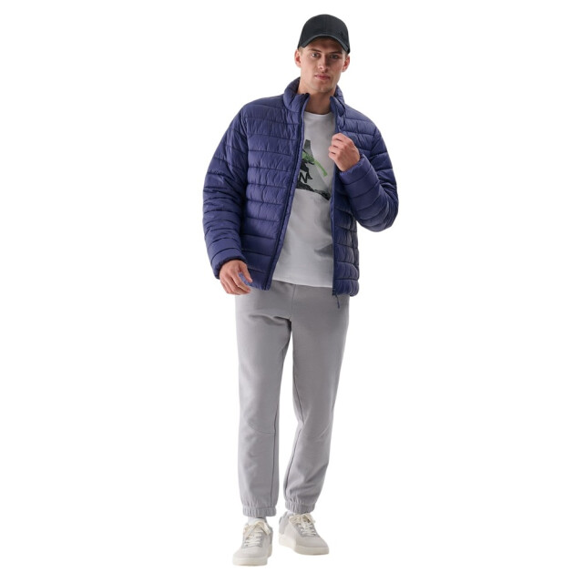 4F Heren m483 synthetisch gewatteerd donsjack UTPP5747_navyblue large