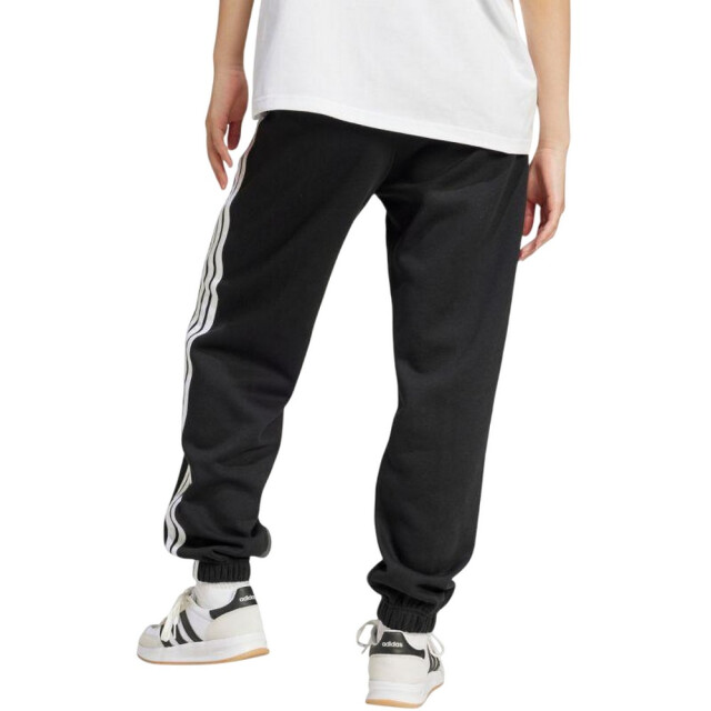 Adidas Dames essentials fleece 3 strepen loose fit joggingbroek UTPP4214_black large Adidas Dames essentials fleece 3 strepen loose fit joggingbroek UTPP4214_black large