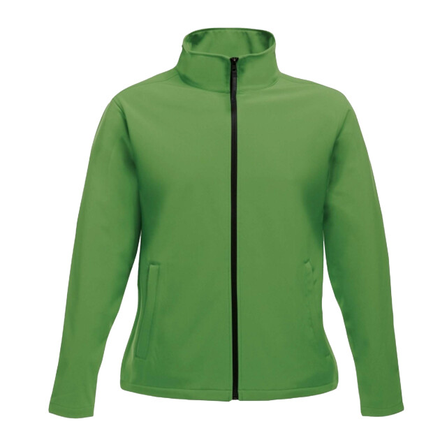 Regatta Dames ablaze printable softshell jas UTRG3561_extremegreenblack large Regatta Dames ablaze printable softshell jas UTRG3561_extremegreenblack large