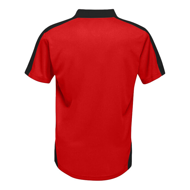 Regatta Herencontrast coolweave polo shirt UTRG3573_classicredblack large