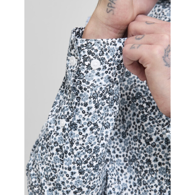 Jack & Jones Jprblablackpool stretch aop ls shirt sn dessin 5309.39.0015 large