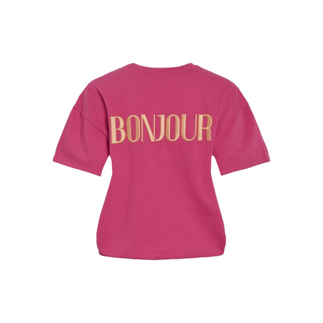 Vila Vifranne ss sweat top fuchsia 4339.56.0009 large