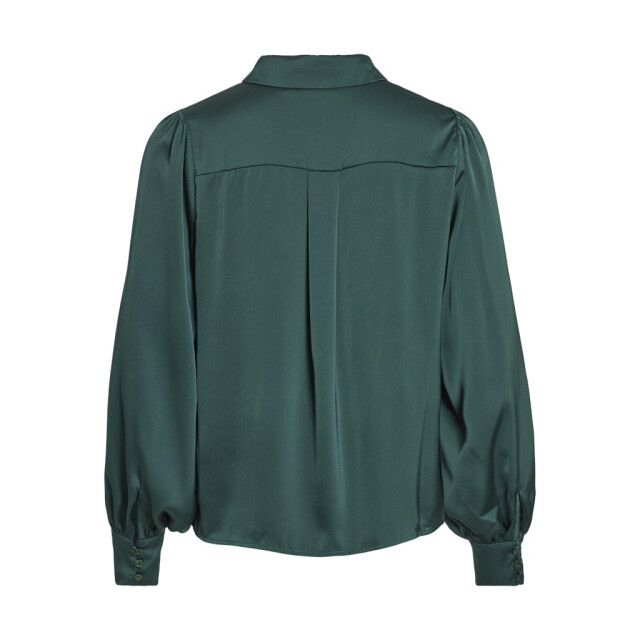 Vila Vienna ravenna ls balloon shirt noos donker 4309.27.0016 large