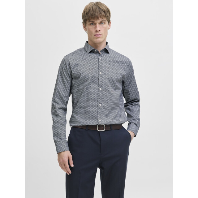 Jack & Jones Jprblablackpool stretch aop ls shirt sn dessin 5309.39.0014 large