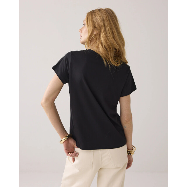 Summum 3s5185-30714 990 rhine stone logo tee black 3s5185-30714 990 large