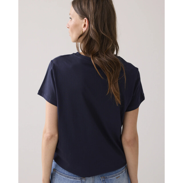 Summum 3s5185-30714 495 rhine stone logo tee midnightblue 3s5185-30714 495 large