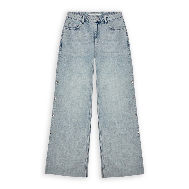 Homage to Denim H-cw25m85 mid waist wide leg jeans with big studs H-CW25M85 Mid Waist Wide Leg Jeans With Big Studs large Homage to Denim H-cw25m85 mid waist wide leg jeans with big studs H-CW25M85 Mid Waist Wide Leg Jeans With Big Studs large
