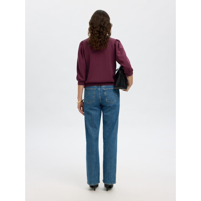 Selected Femme slftenny 3/4 sweat top noos 16082379 fig 06721.680.0006 large