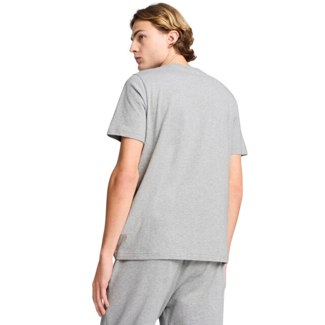Puma Heren ess elevated t-shirt UTPP4971_grey large