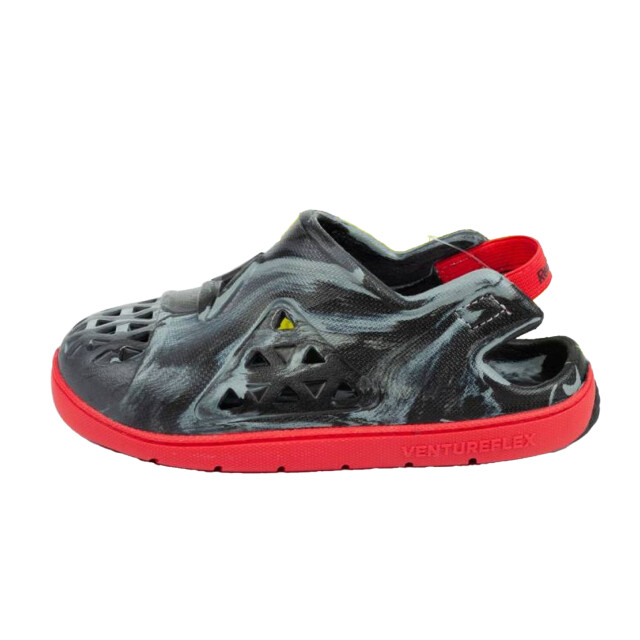Reebok Kinderen/kinderen ventureflex sandalen UTPP6015_blackred large