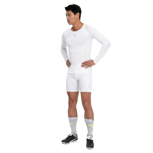 Puma Heren liga thermo top met lange mouwen UTPP4903_white large