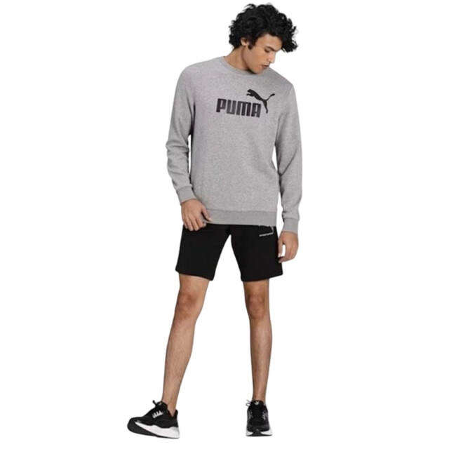 Puma Heren ess sweatshirt met groot logo UTPP4209_greysilver large