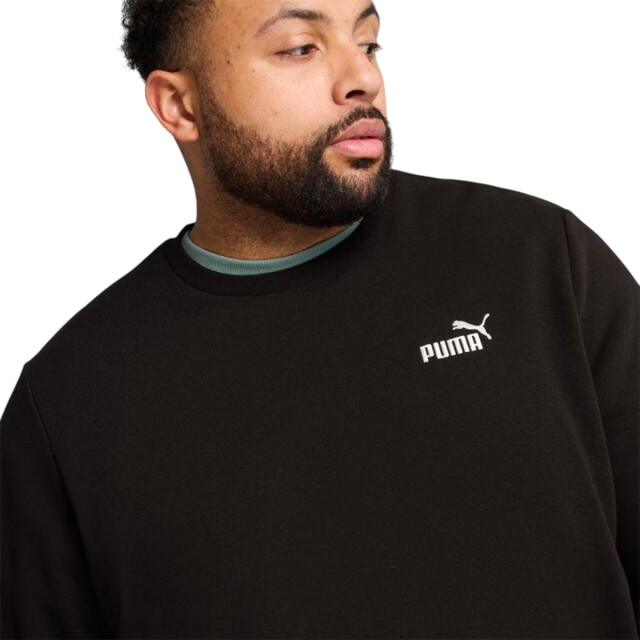 Puma Heren ess no.1 kleine logo crew hals sweatshirt UTPP3294_black large