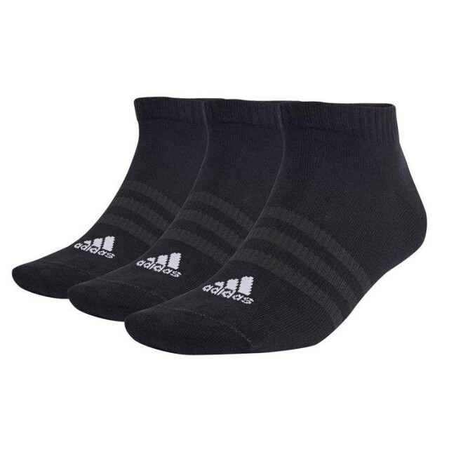 Adidas Dunne enkelsokken voor volwassenen (pak van 3) UTPP4330_black large