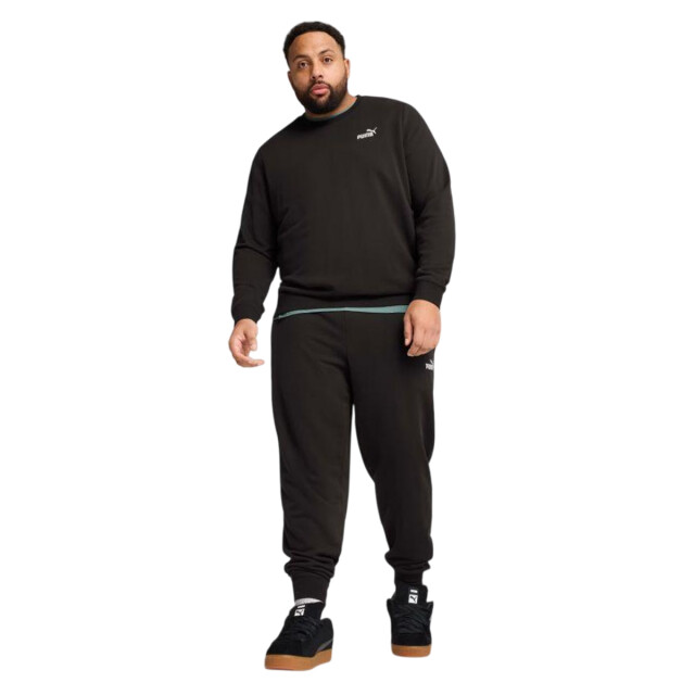 Puma Heren ess no.1 kleine logo crew hals sweatshirt UTPP3294_black large