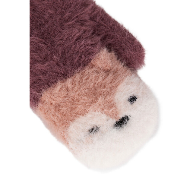Trespass Kinderen/kinderen hillside gebreide wanten UTTP6156_rosetone large