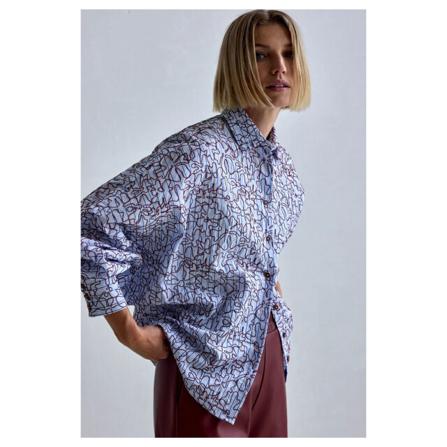 Femmes Du Sud Bs-0023 blouses gilberte Gilberte large