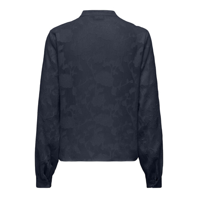 Jacqueline de Yong Jdygrace ls v-neck shirt wvn navy 4309.37.0007 large