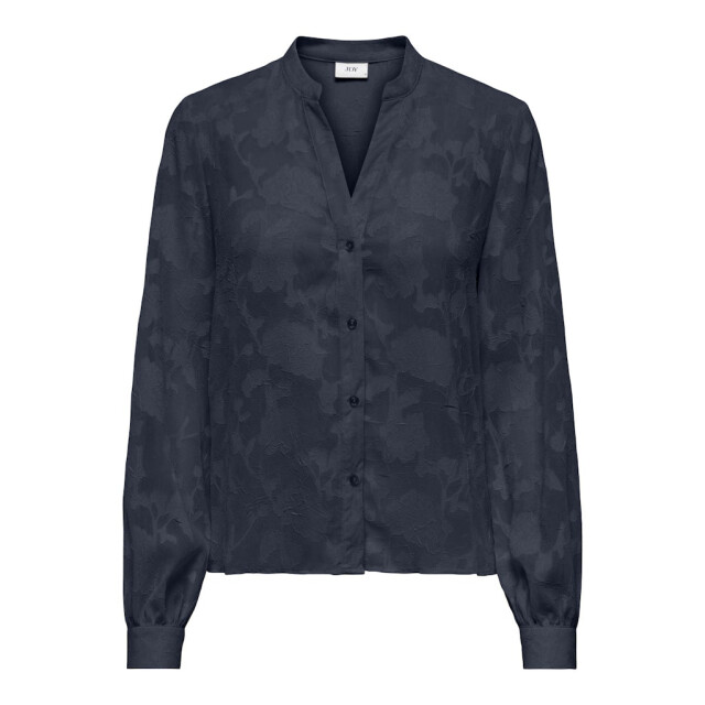 Jacqueline de Yong Jdygrace ls v-neck shirt wvn navy 4309.37.0007 large