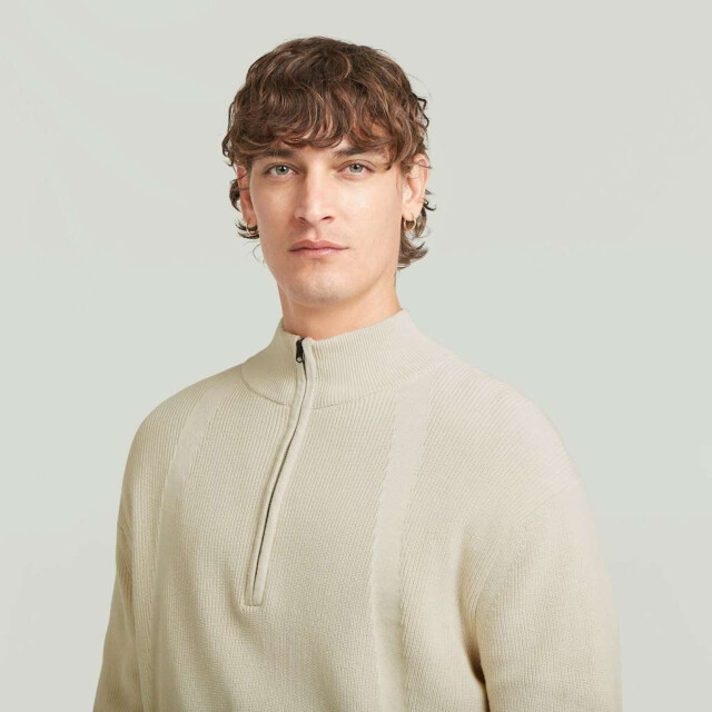 G-Star Structure half zip knit D26726-C868-1603 large