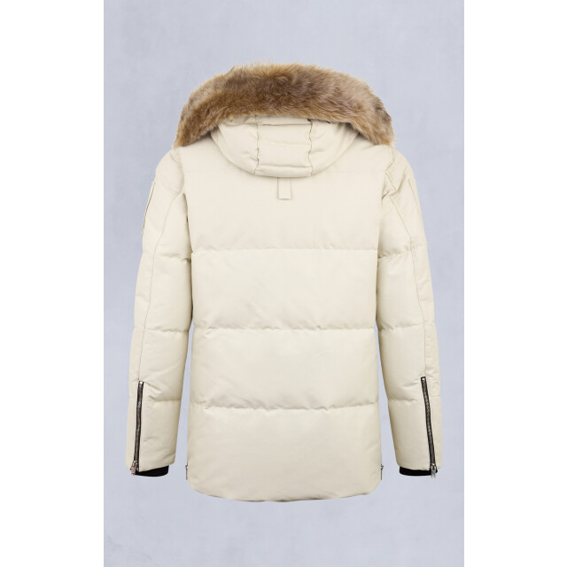 Moose Knuckles Original 3q jacket alabaster bronze shearling detachable 158767263 large