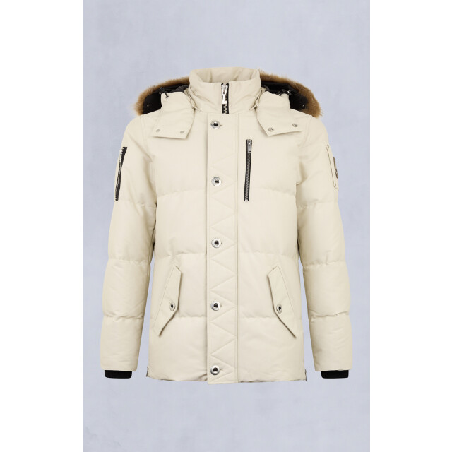 Moose Knuckles Original 3q jacket alabaster bronze shearling detachable 158767263 large