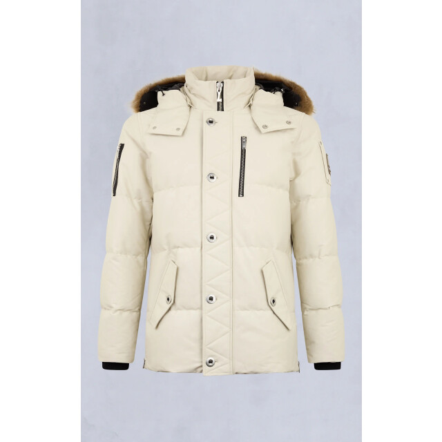 Moose Knuckles Original 3q jacket alabaster bronze shearling detachable 158767263 large