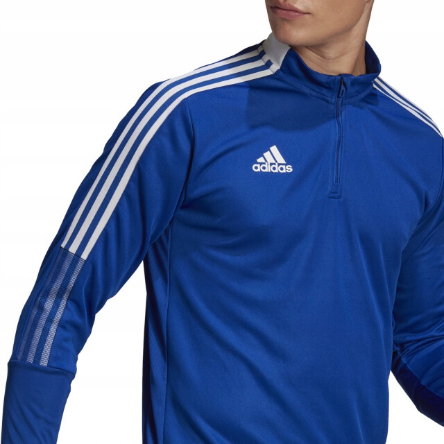 Adidas Heren tiro 21 quarter zip training top UTPP2077_blue large Adidas Heren tiro 21 quarter zip training top UTPP2077_blue large