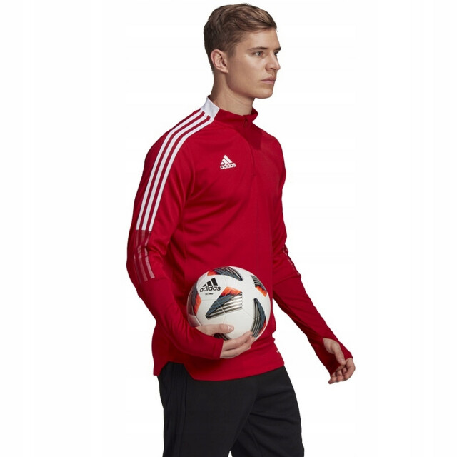 Adidas Heren tiro 21 quarter zip training top UTPP2077_red large Adidas Heren tiro 21 quarter zip training top UTPP2077_red large
