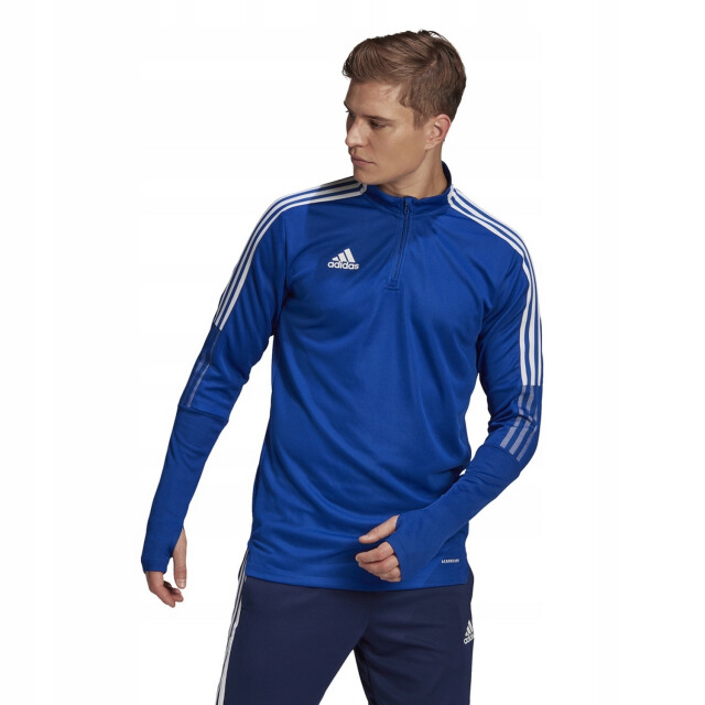 Adidas Heren tiro 21 quarter zip training top UTPP2077_blue large Adidas Heren tiro 21 quarter zip training top UTPP2077_blue large