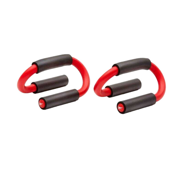 Reebok Push up bar handvatten met logo UTPP3377_blackred large
