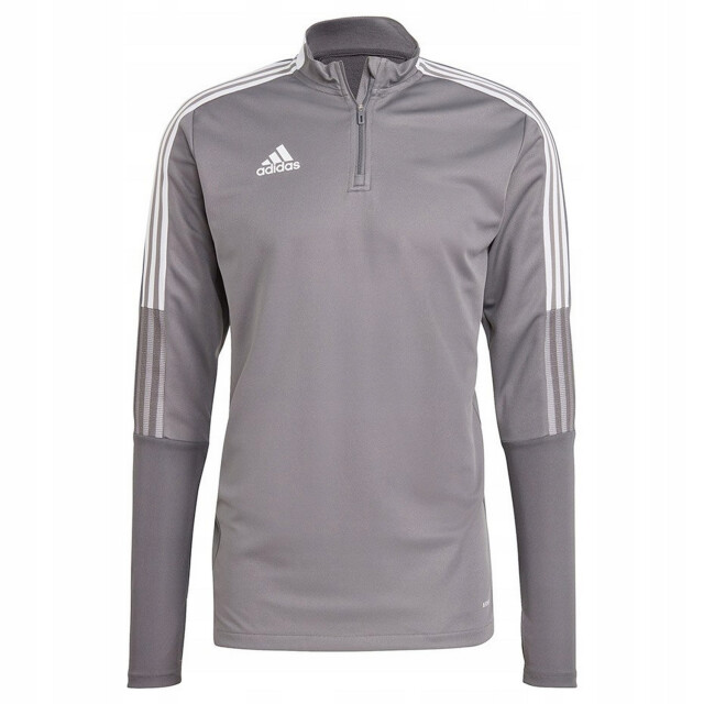 Adidas Heren tiro 21 quarter zip training top UTPP2077_grey large Adidas Heren tiro 21 quarter zip training top UTPP2077_grey large
