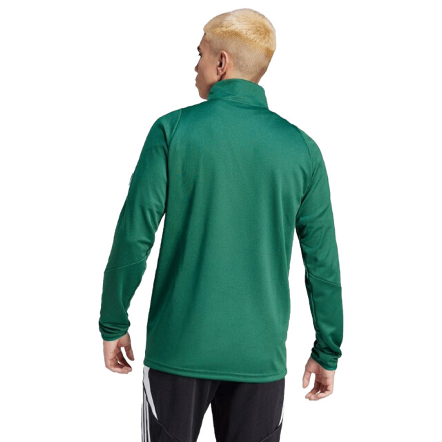 Adidas Heren tiro 24 quarter zip trainings sweatshirt UTPP2379_green large